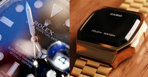 es mejor rolex o casio|rolex vs casio accuracy.